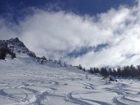 Sous le pas de Chevre  une neige de cinéma